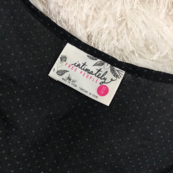 Free People swing lace inset tunic - Picture 4 of 6